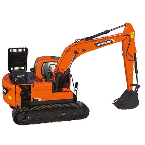DX140LCA Develon Excavadora Sobre Orugas