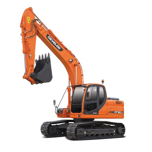 DX140LCA Develon Excavadora Sobre Orugas