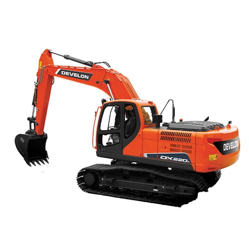 DX140LCA Develon Excavadora Sobre Orugas