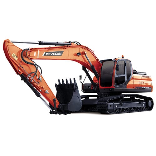 DX140LCA Develon Excavadora Sobre Orugas