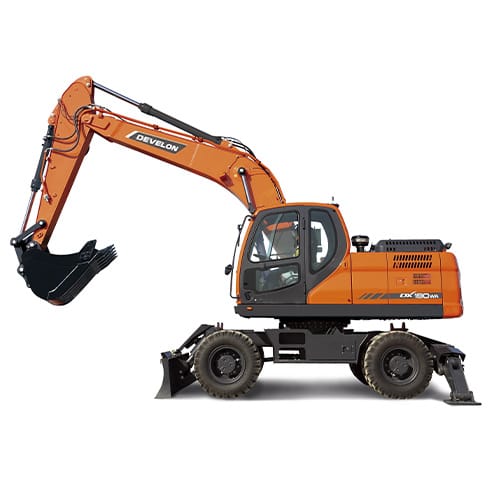 DX140LCA Develon Excavadora Sobre Orugas