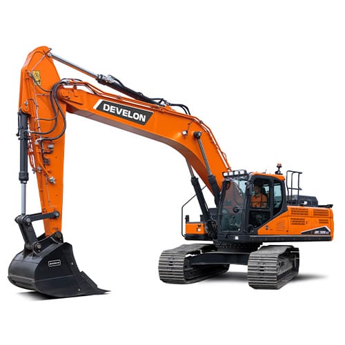DX140LCA Develon Excavadora Sobre Orugas
