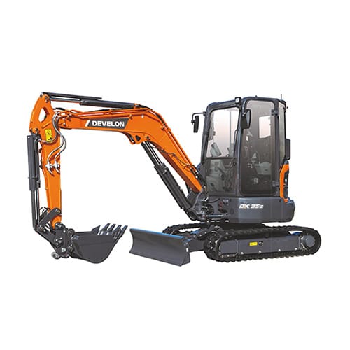 DX140LCA Develon Excavadora Sobre Orugas