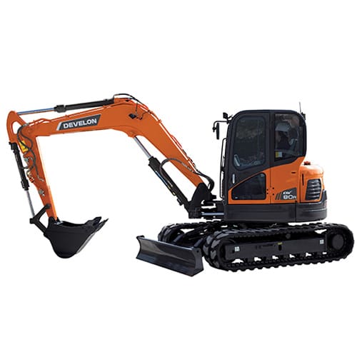 DX140LCA Develon Excavadora Sobre Orugas